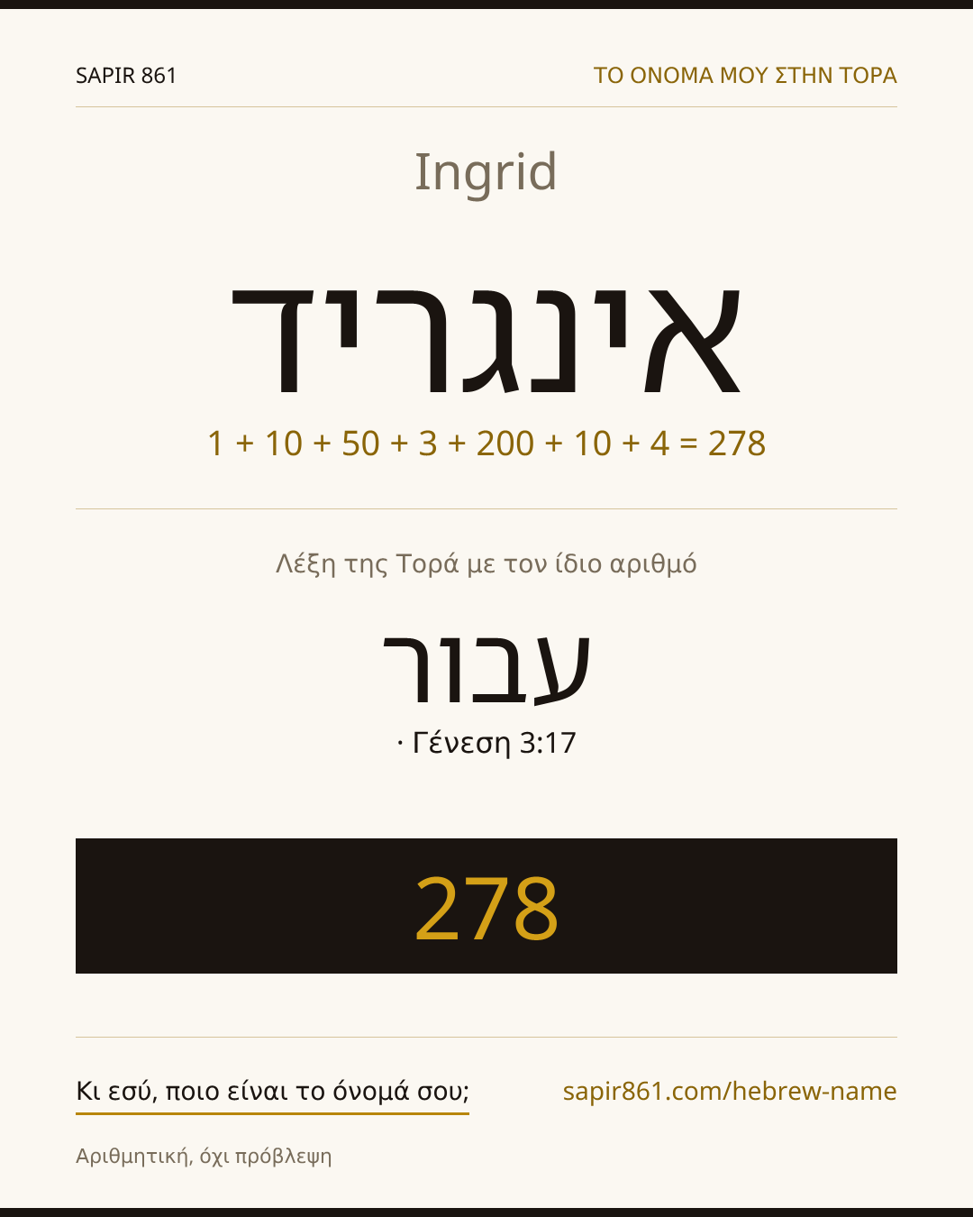 Ingrid — אינגריד