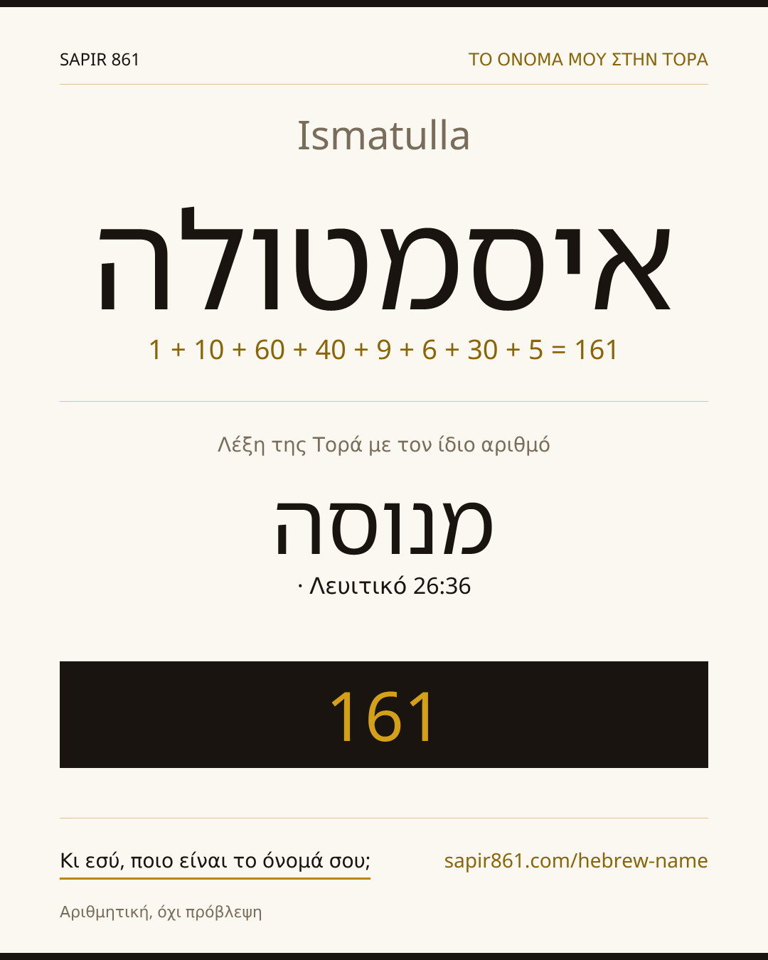 Ismatulla — איסמטולה