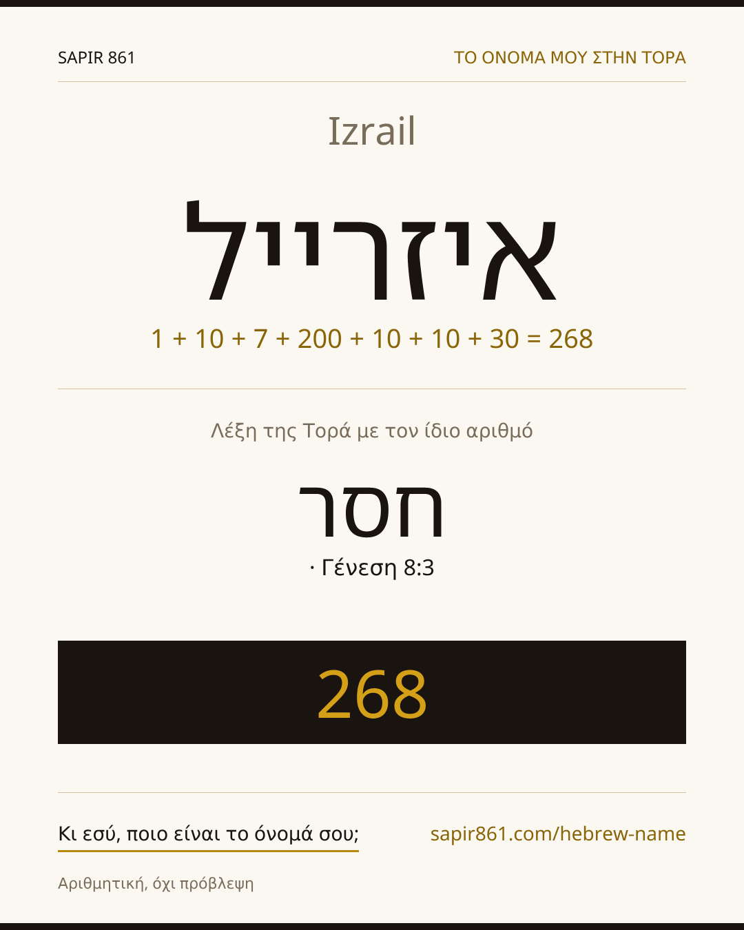 Izrail — איזרייל