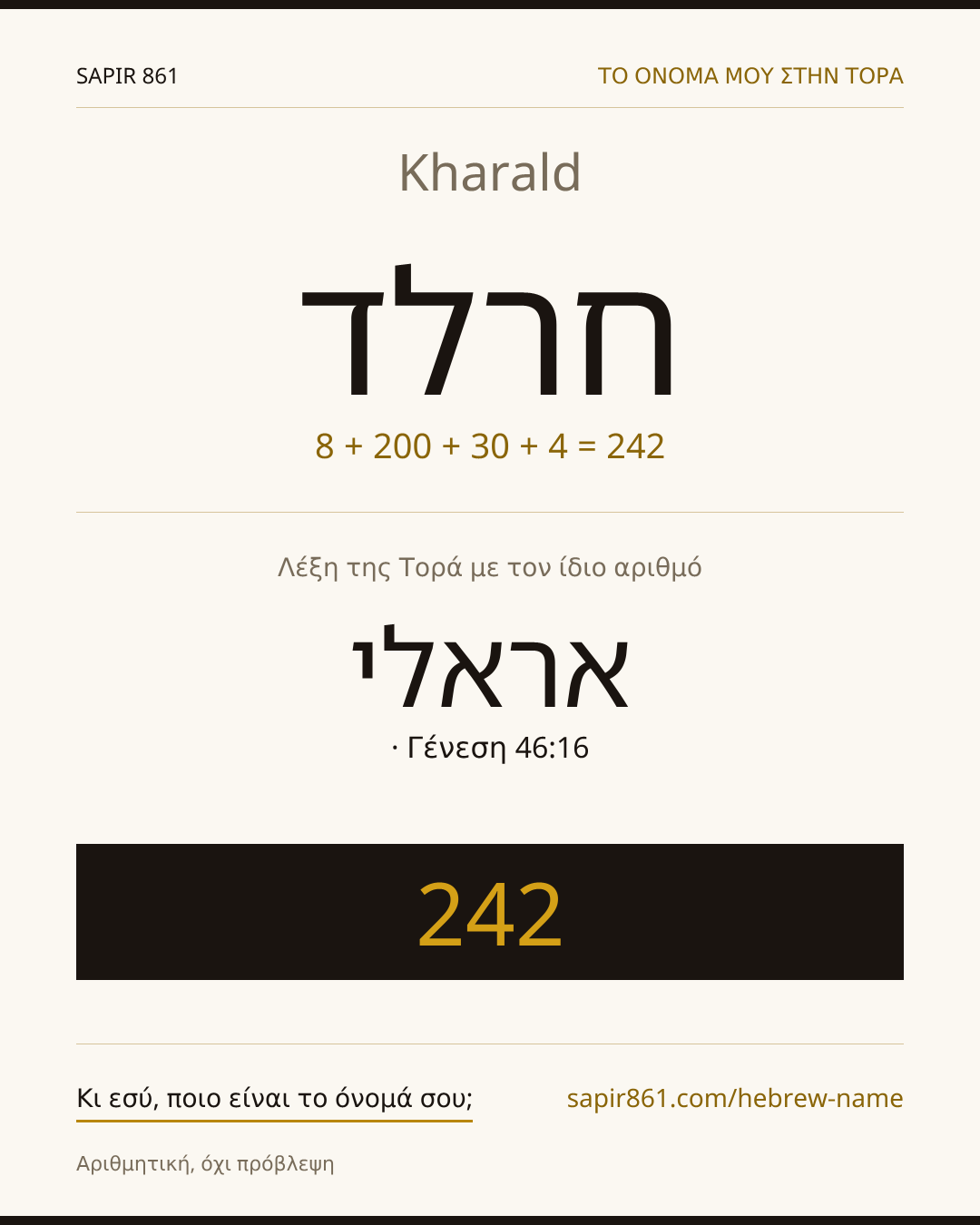 Kharald — חרלד