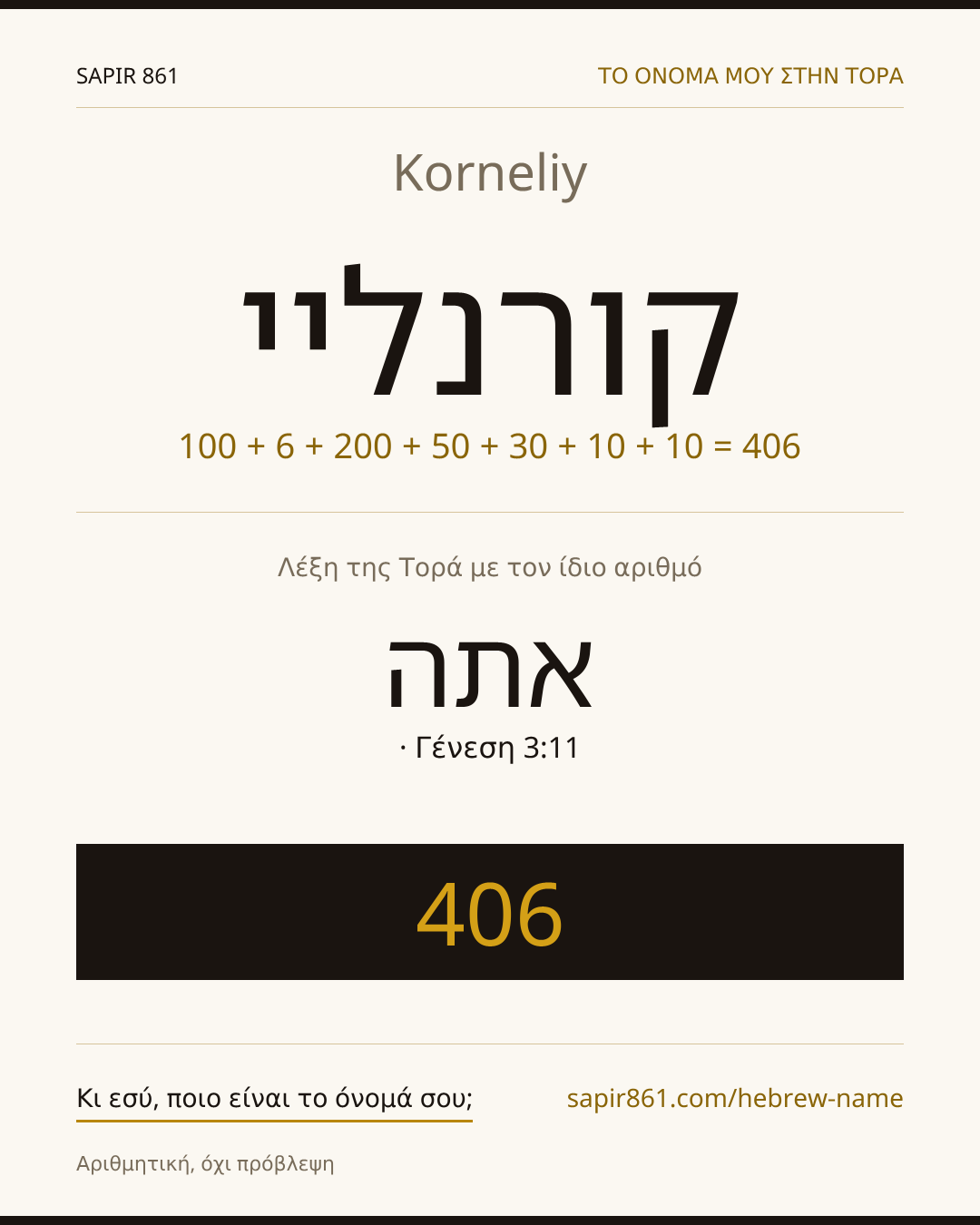Korneliy — קורנליי