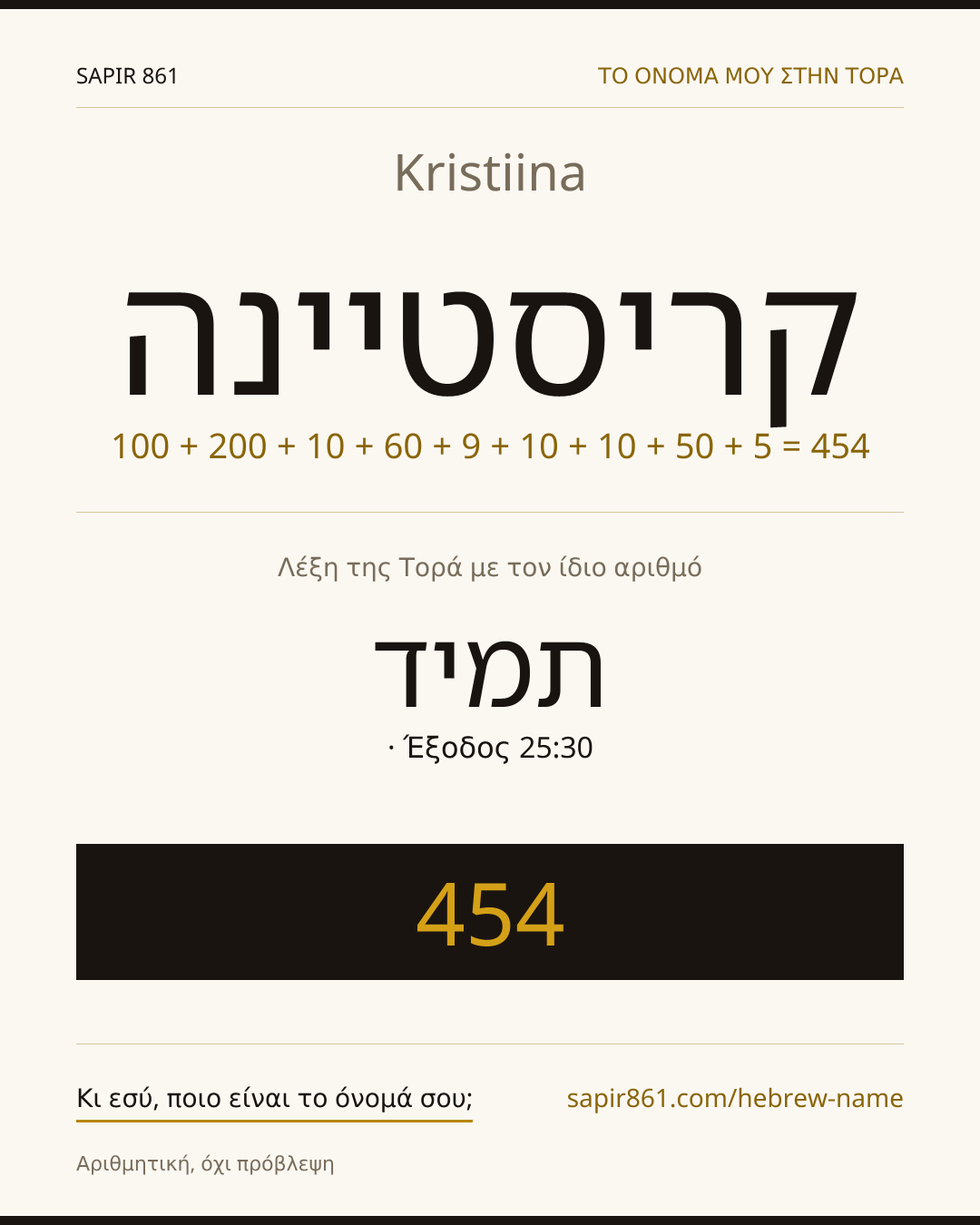 Kristiina — קריסטיינה
