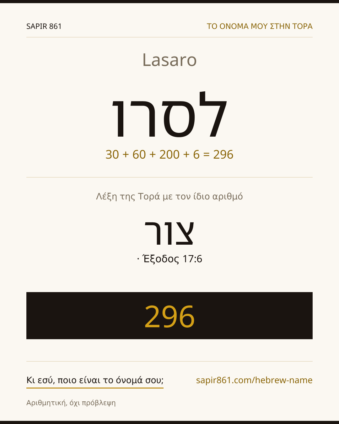 Lasaro — לסרו