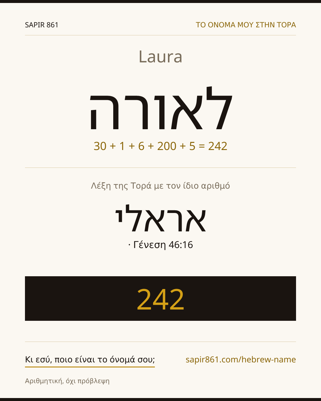 Laura — לאורה