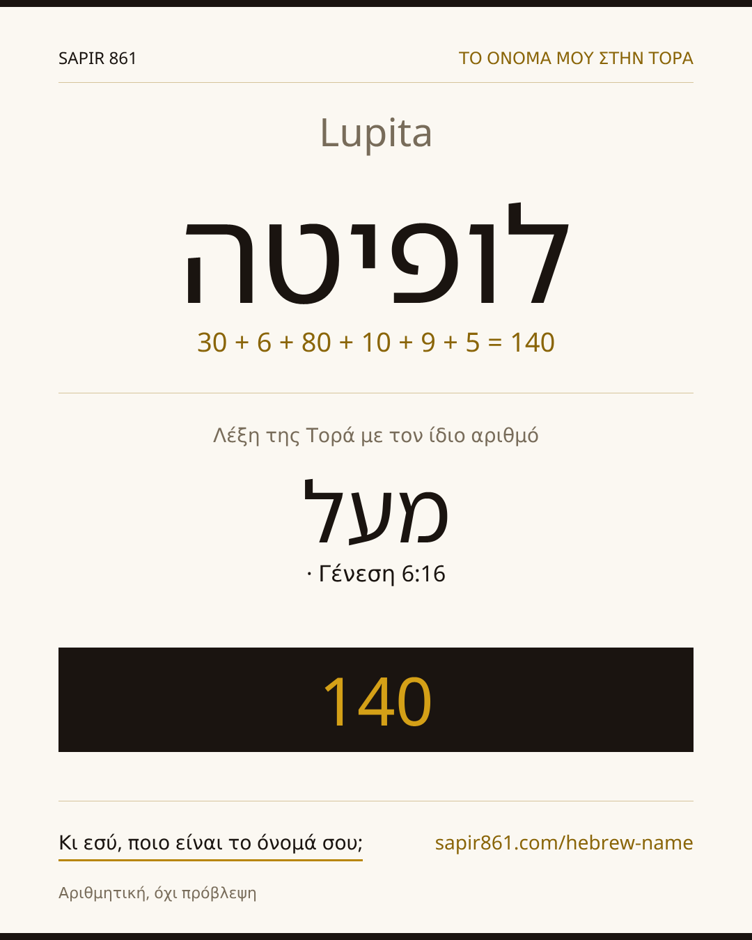 Lupita — לופיטה