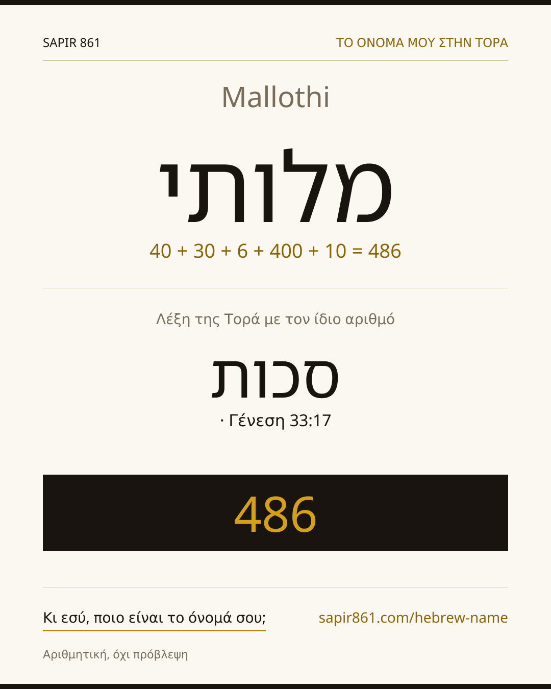 Mallothi — מלותי