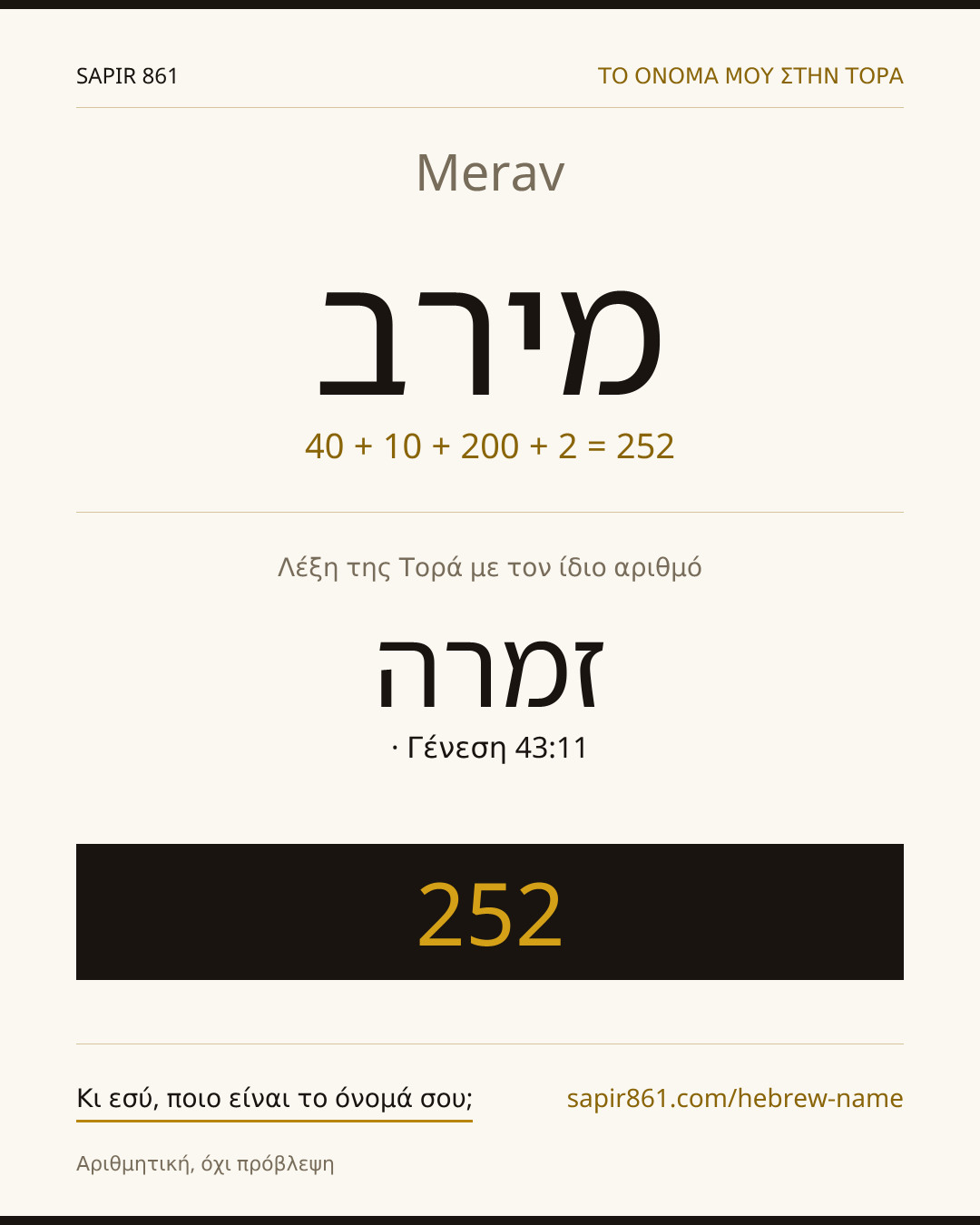 Merav — מירב