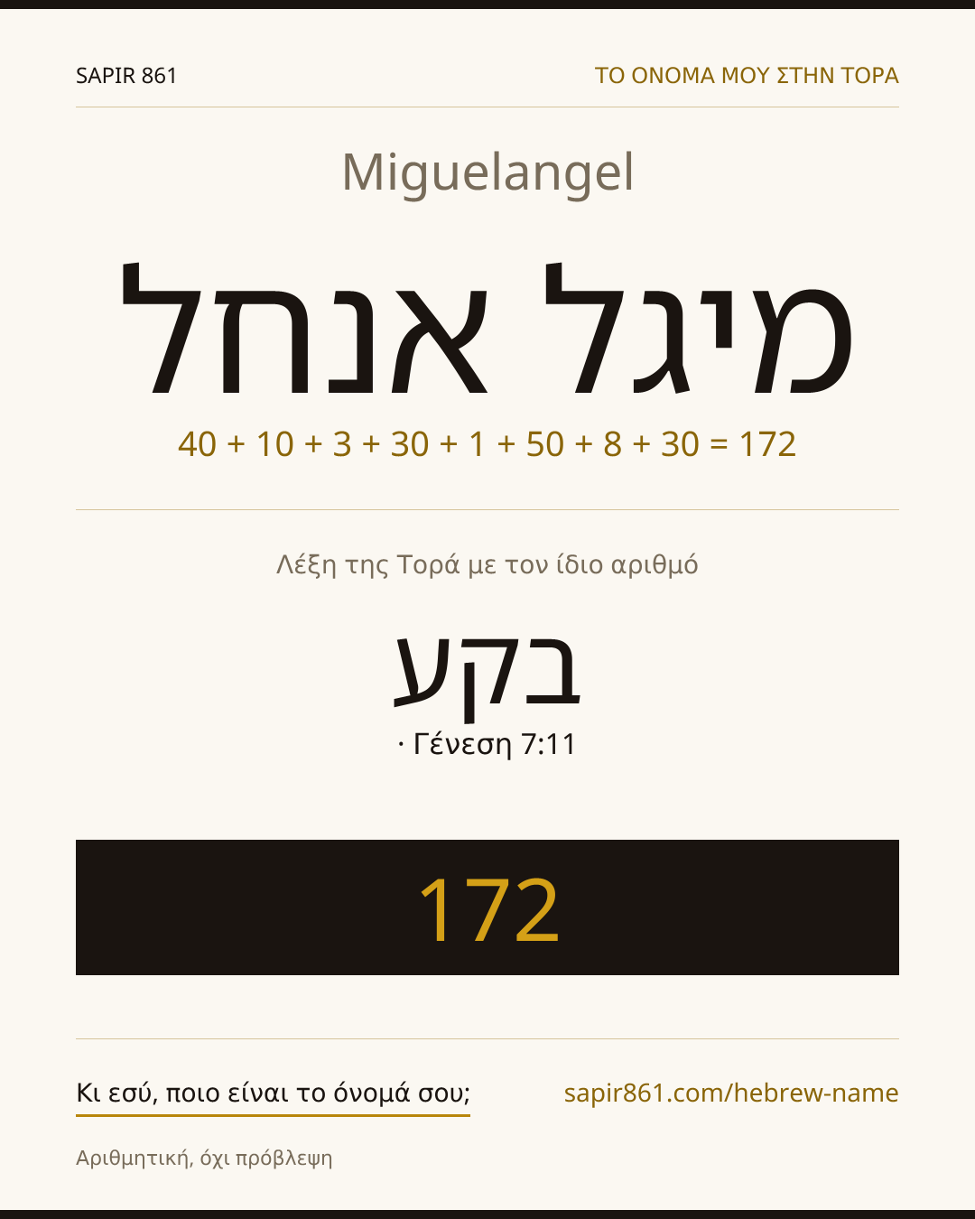 Miguelangel — מיגל אנחל