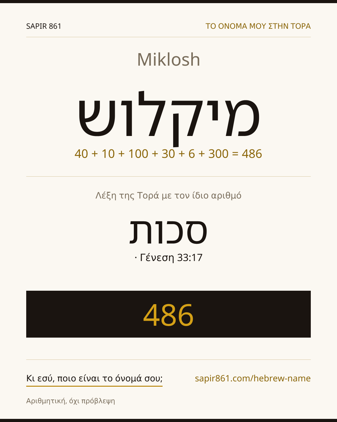 Miklosh — מיקלוש
