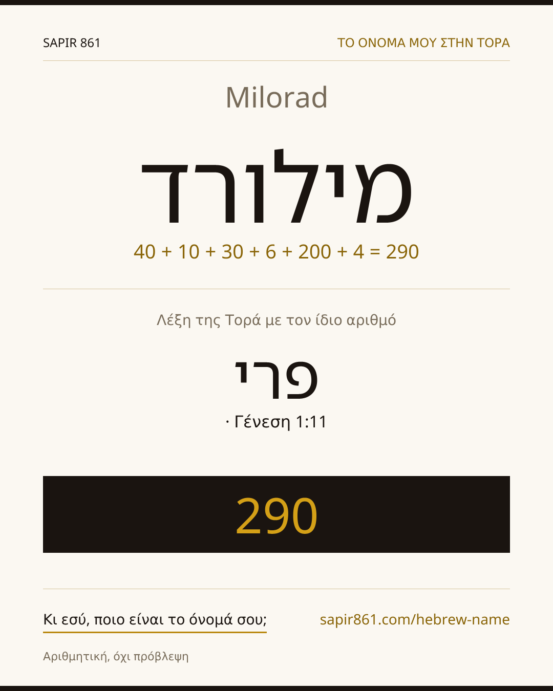 Milorad — מילורד