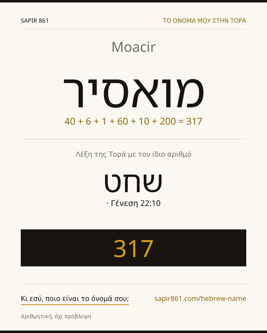 Moacir — מואסיר