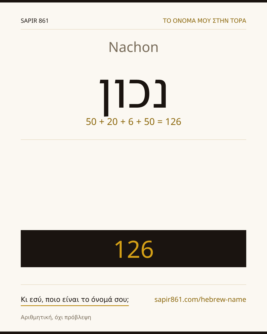 Nachon — נכון