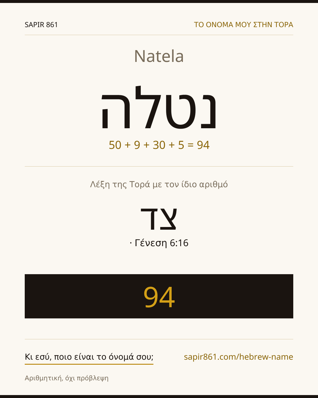 Natela — נטלה