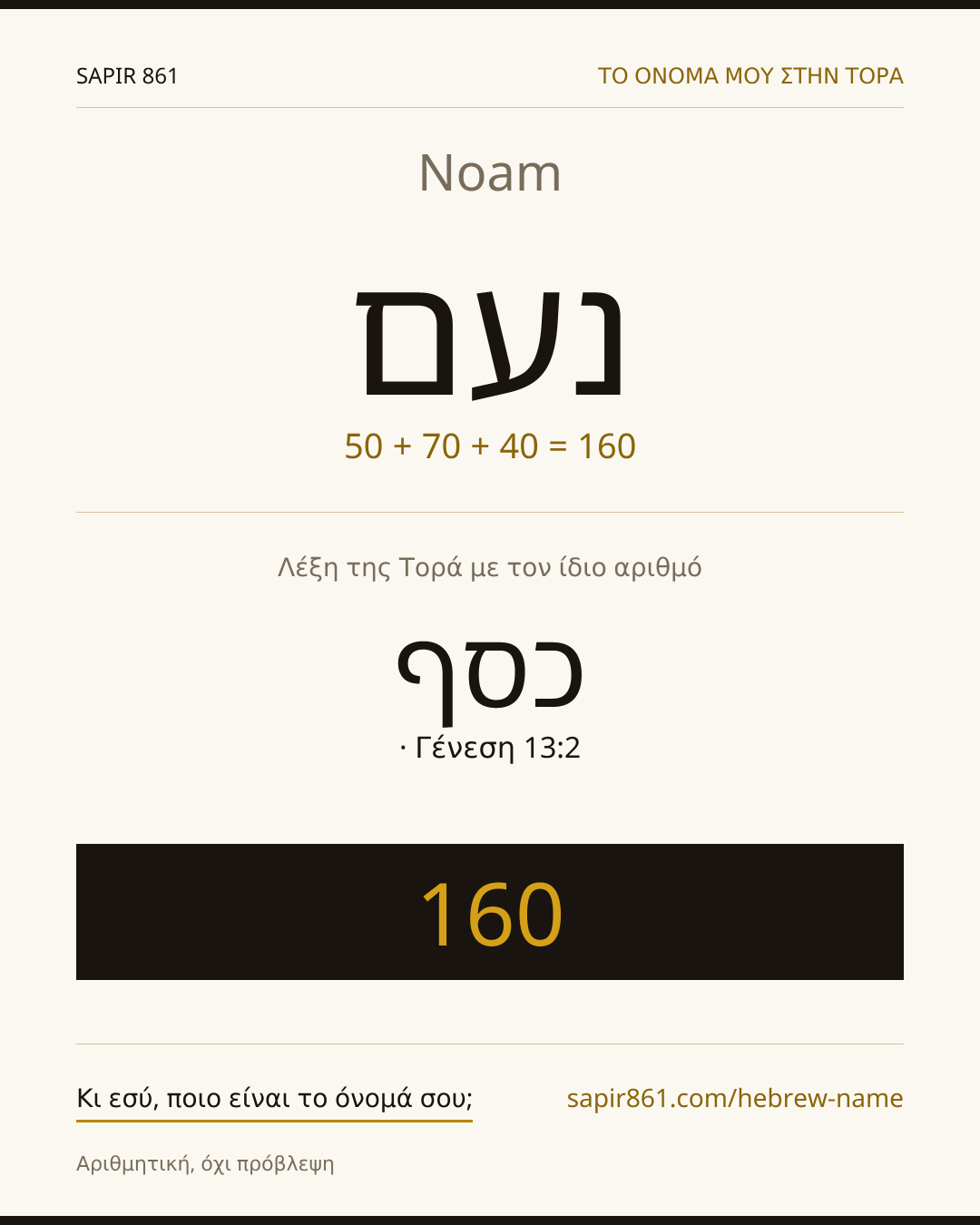 Noam — נעם