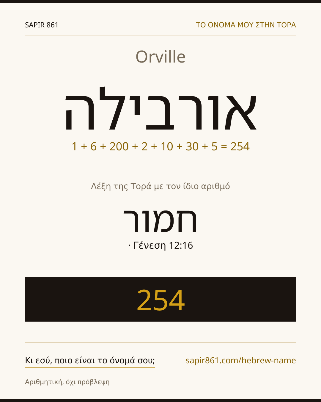 Orville — אורבילה