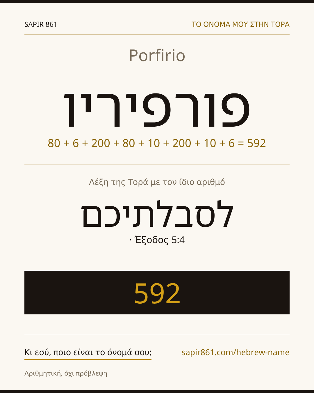 Porfirio — פורפיריו