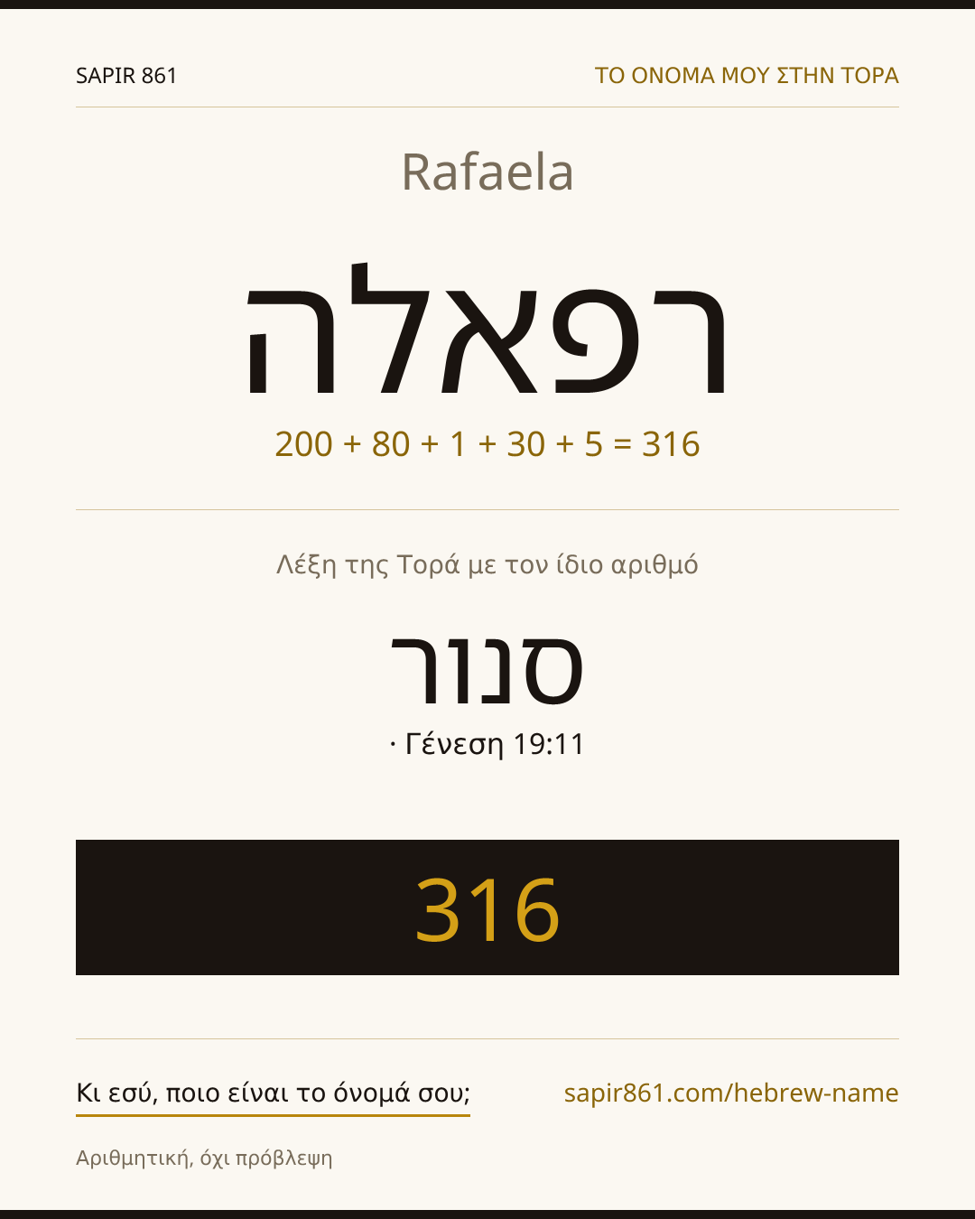 Rafaela — רפאלה
