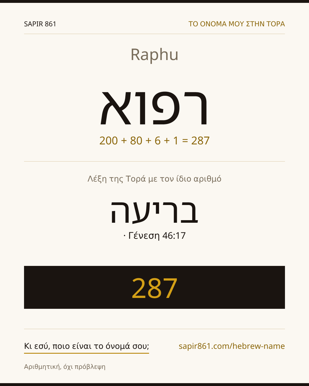 Raphu — רפוא