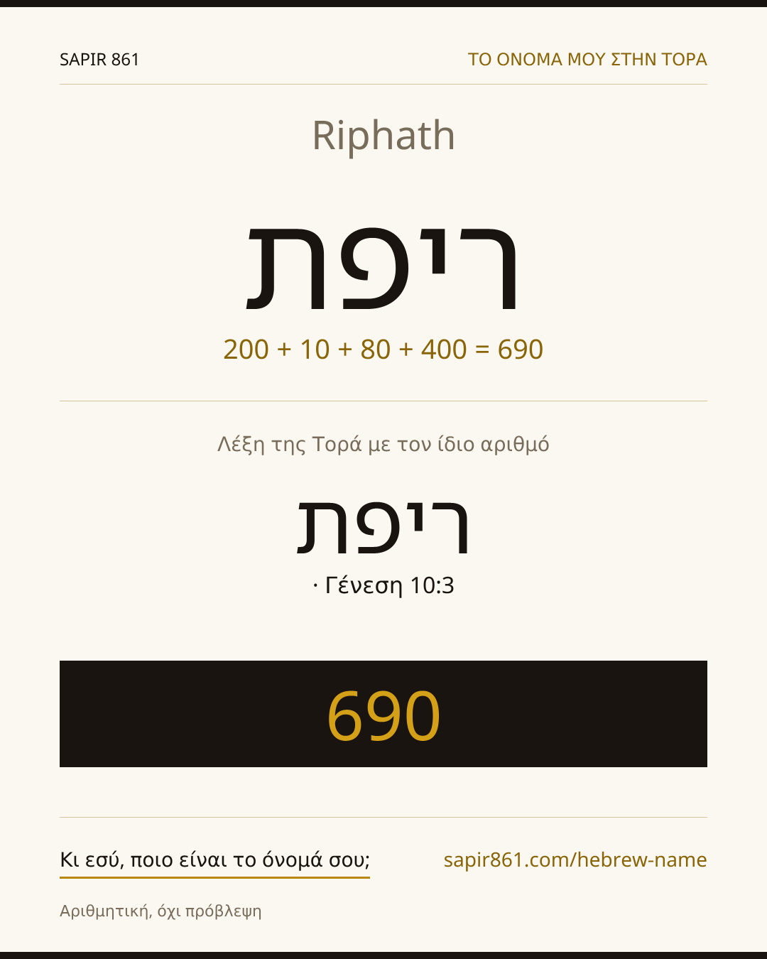 Riphath — ריפת