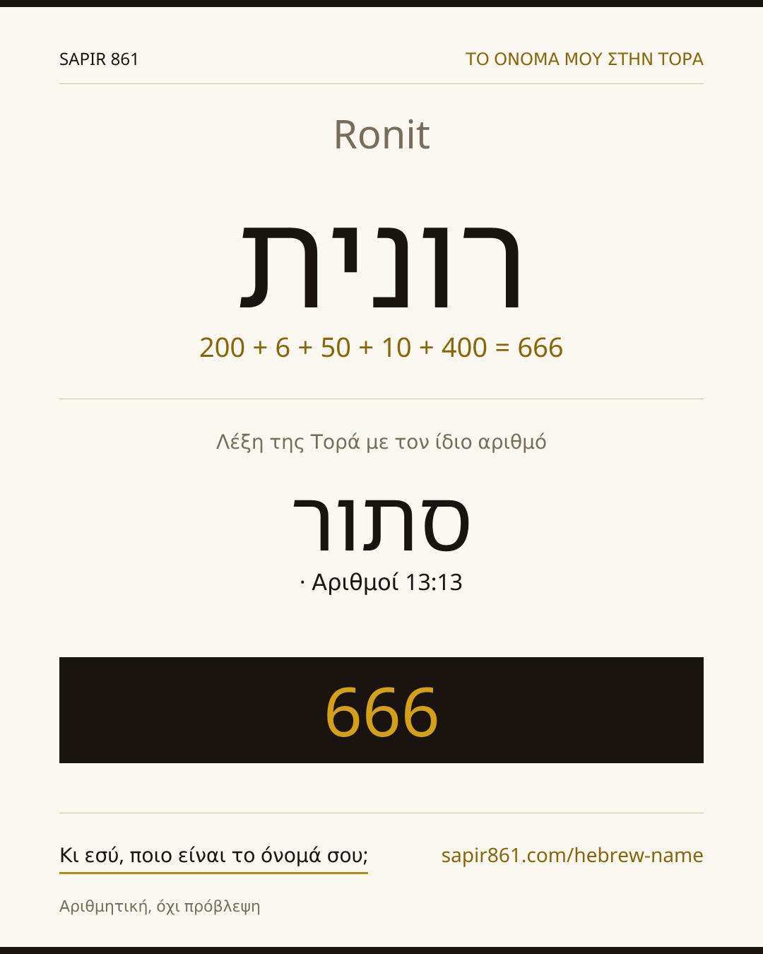 Ronit — רונית