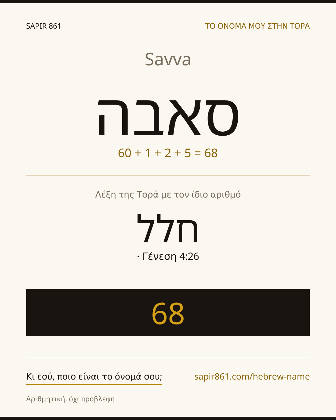 Savva — סאבה