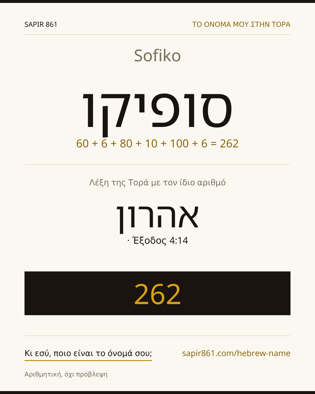 Sofiko — סופיקו