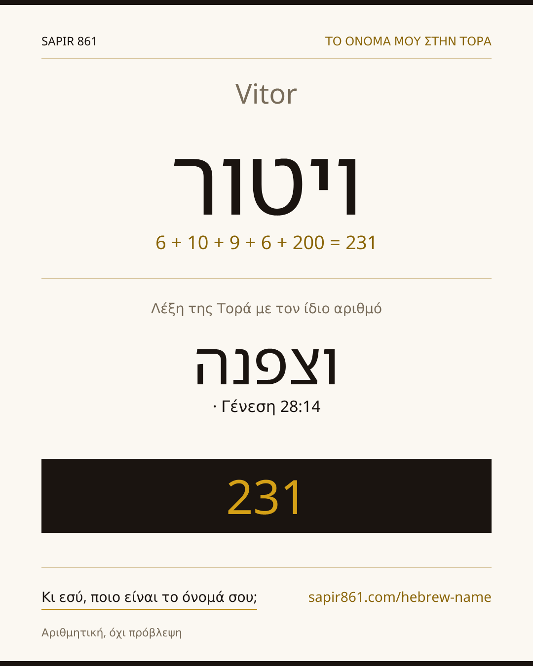 Vitor — ויטור