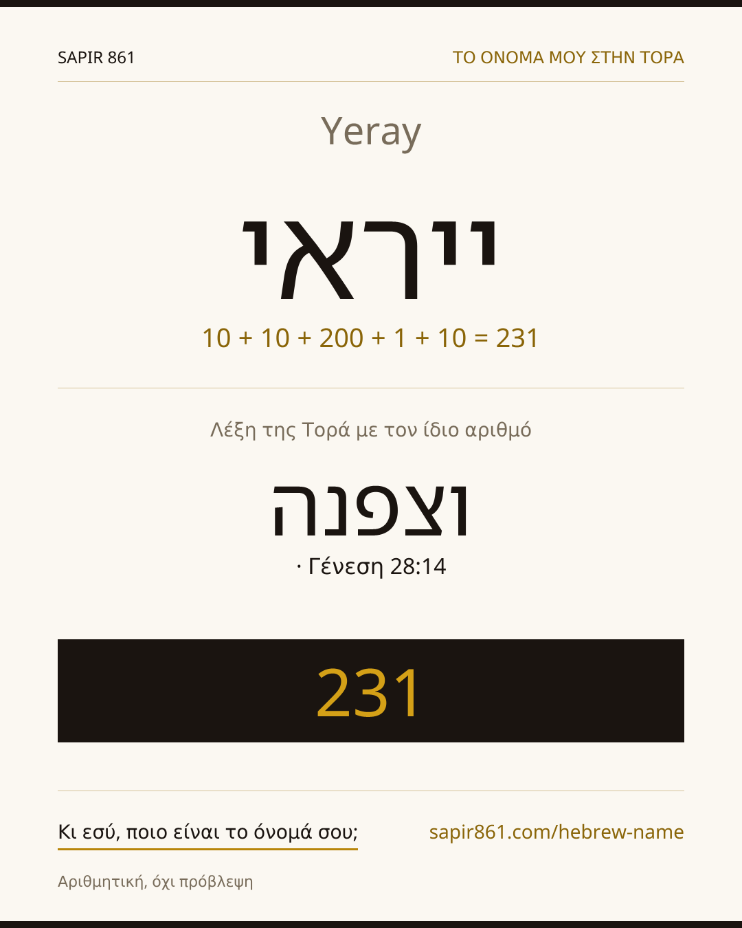 Yeray — ייראי