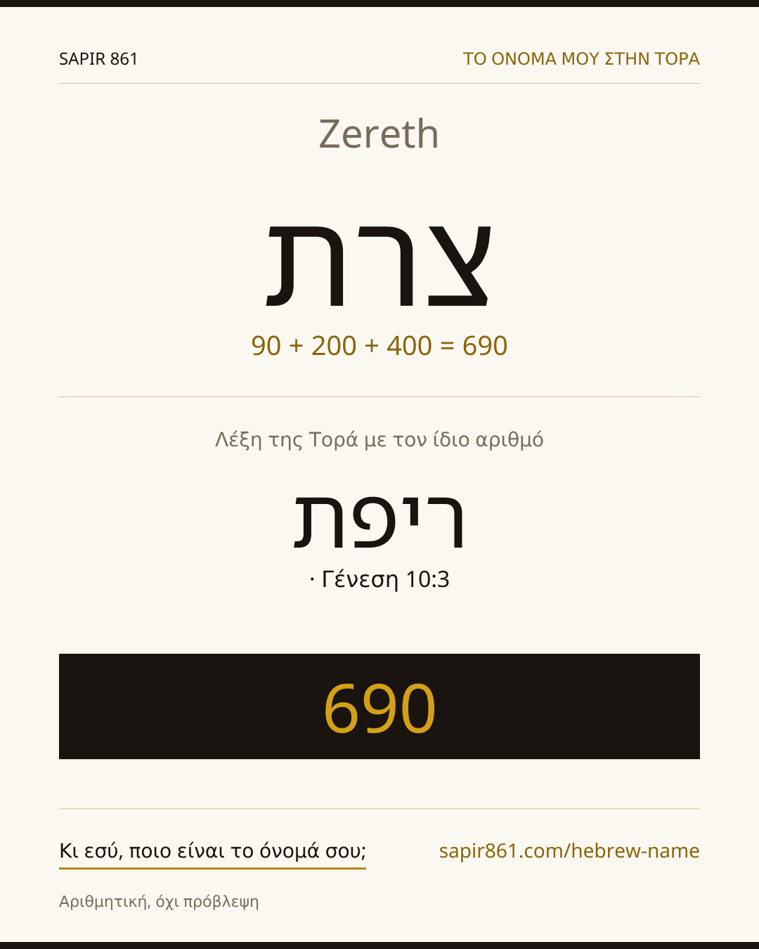 Zereth — צרת
