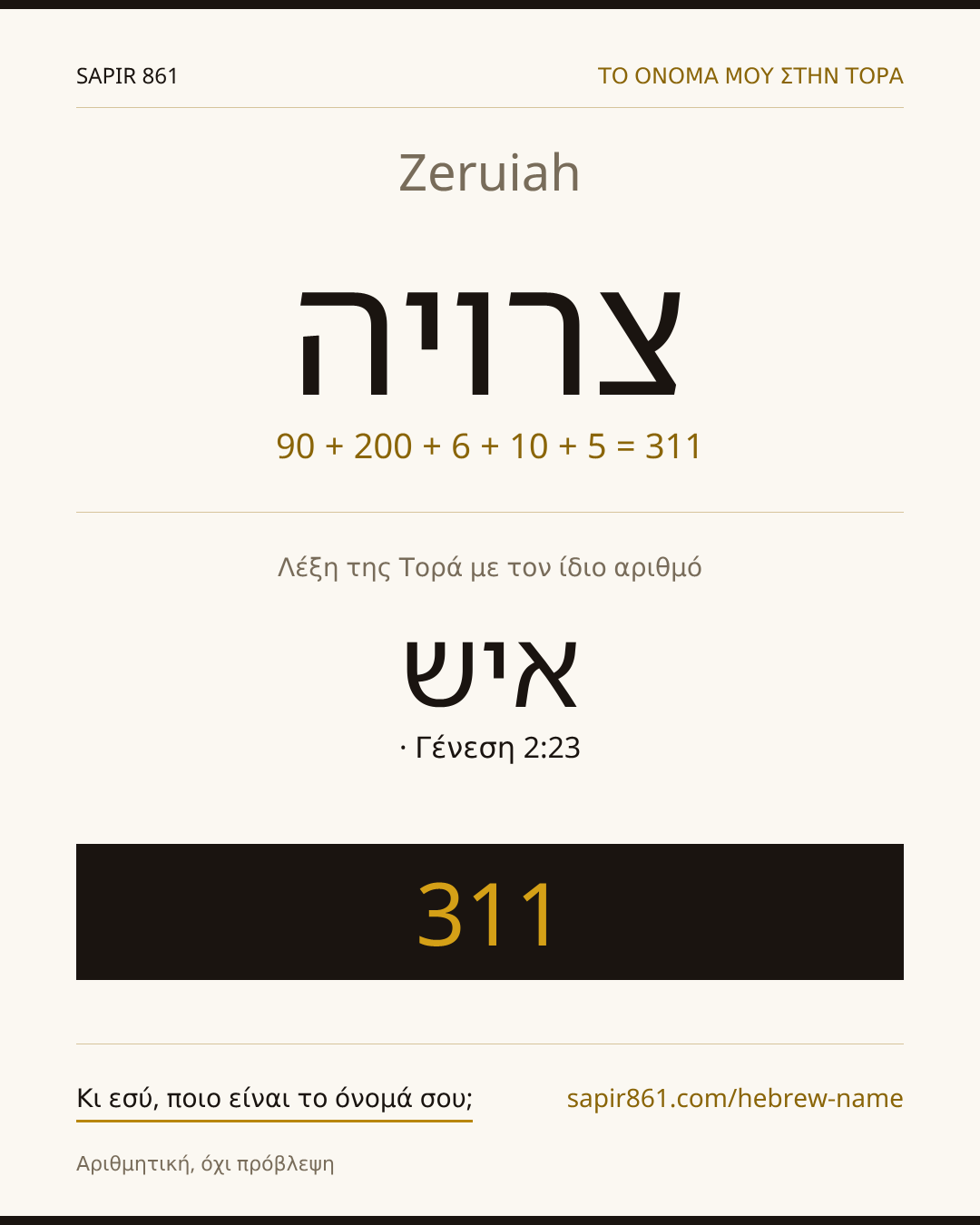 Zeruiah — צרויה