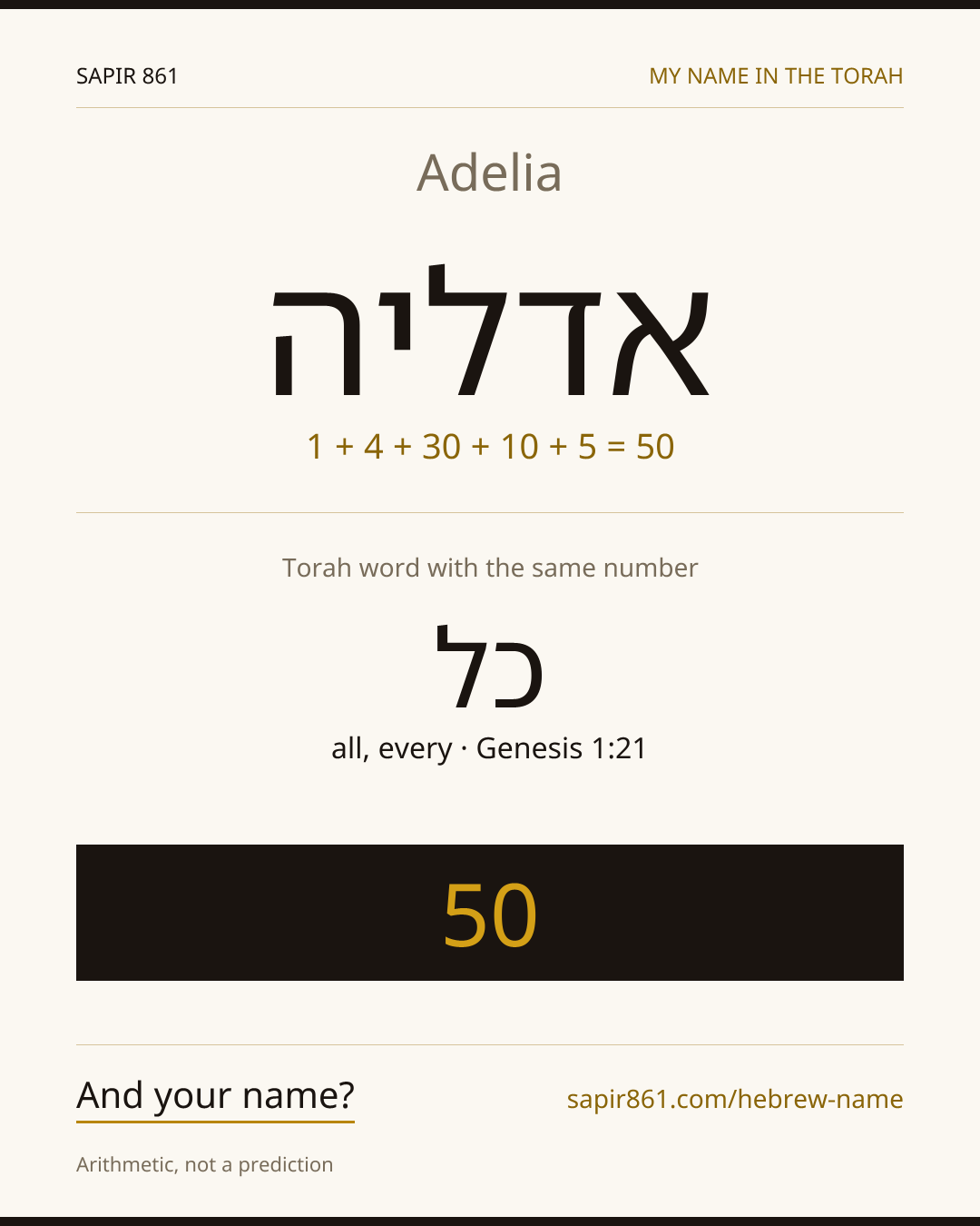Adelia — אדליה