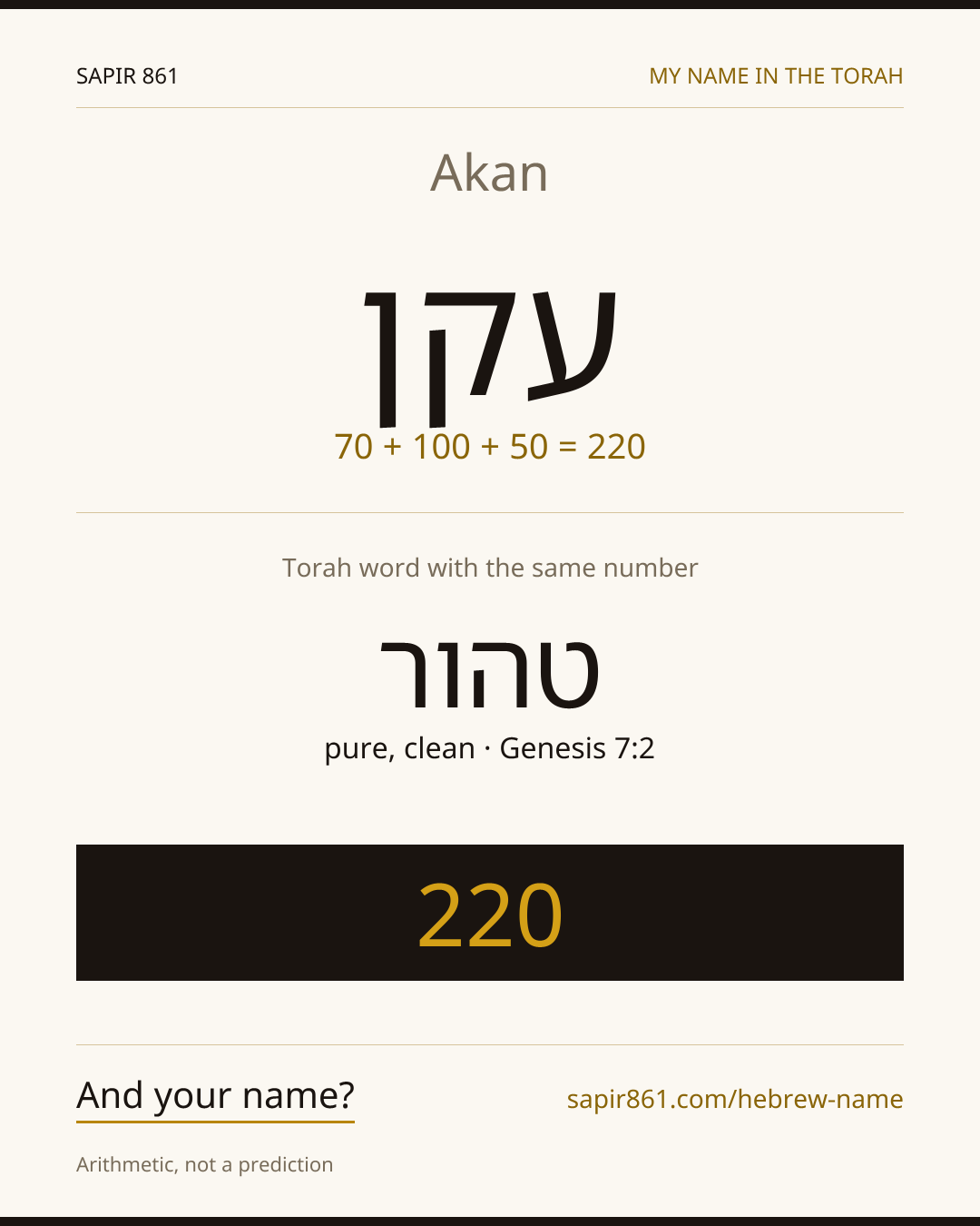 Akan — עקן