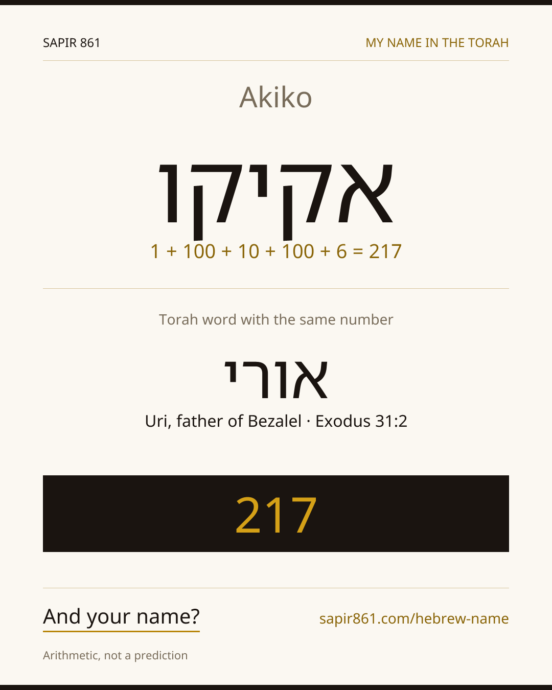 Akiko — אקיקו