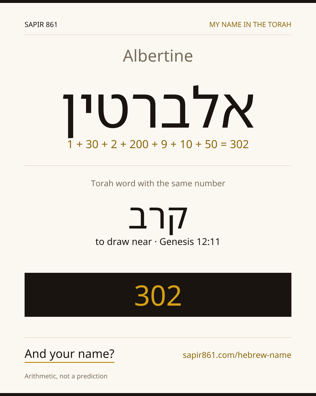 Albertine — אלברטין