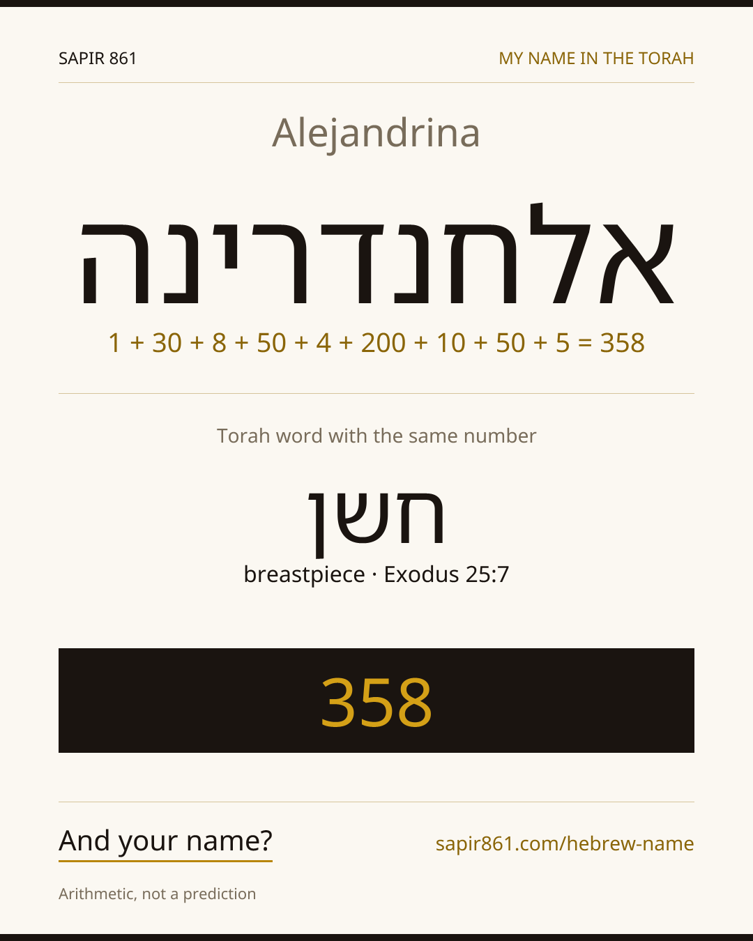 Alejandrina — אלחנדרינה