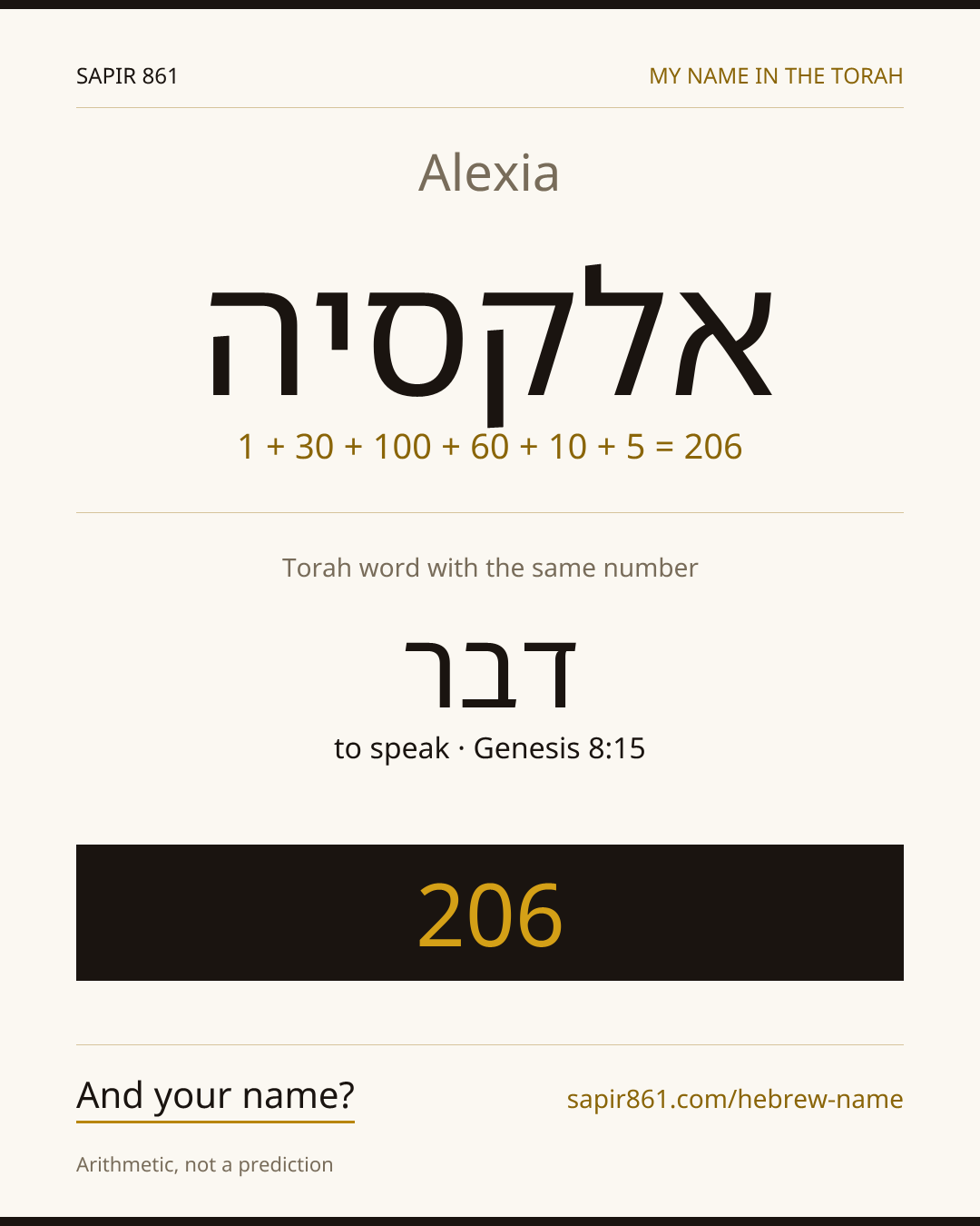 Alexia — אלקסיה