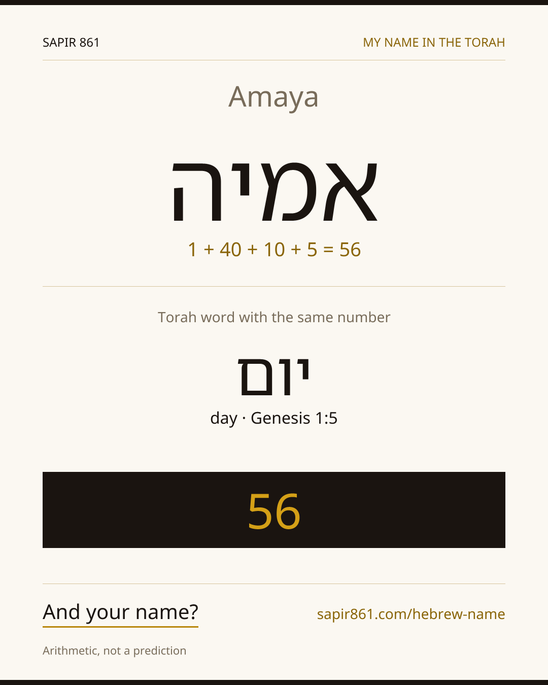 Amaya — אמיה