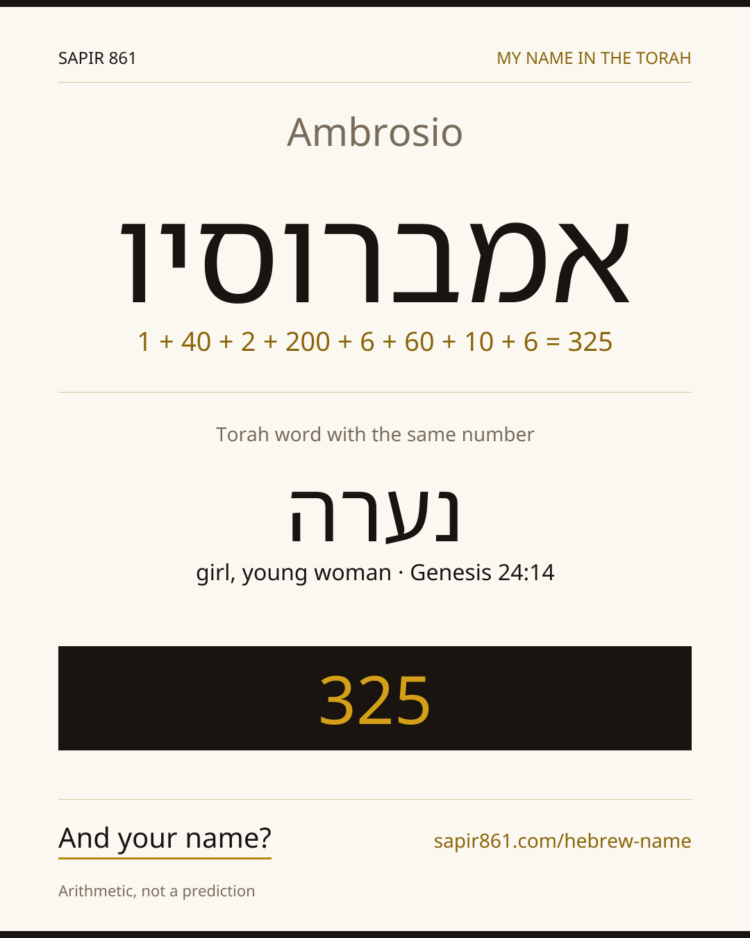 Ambrosio — אמברוסיו