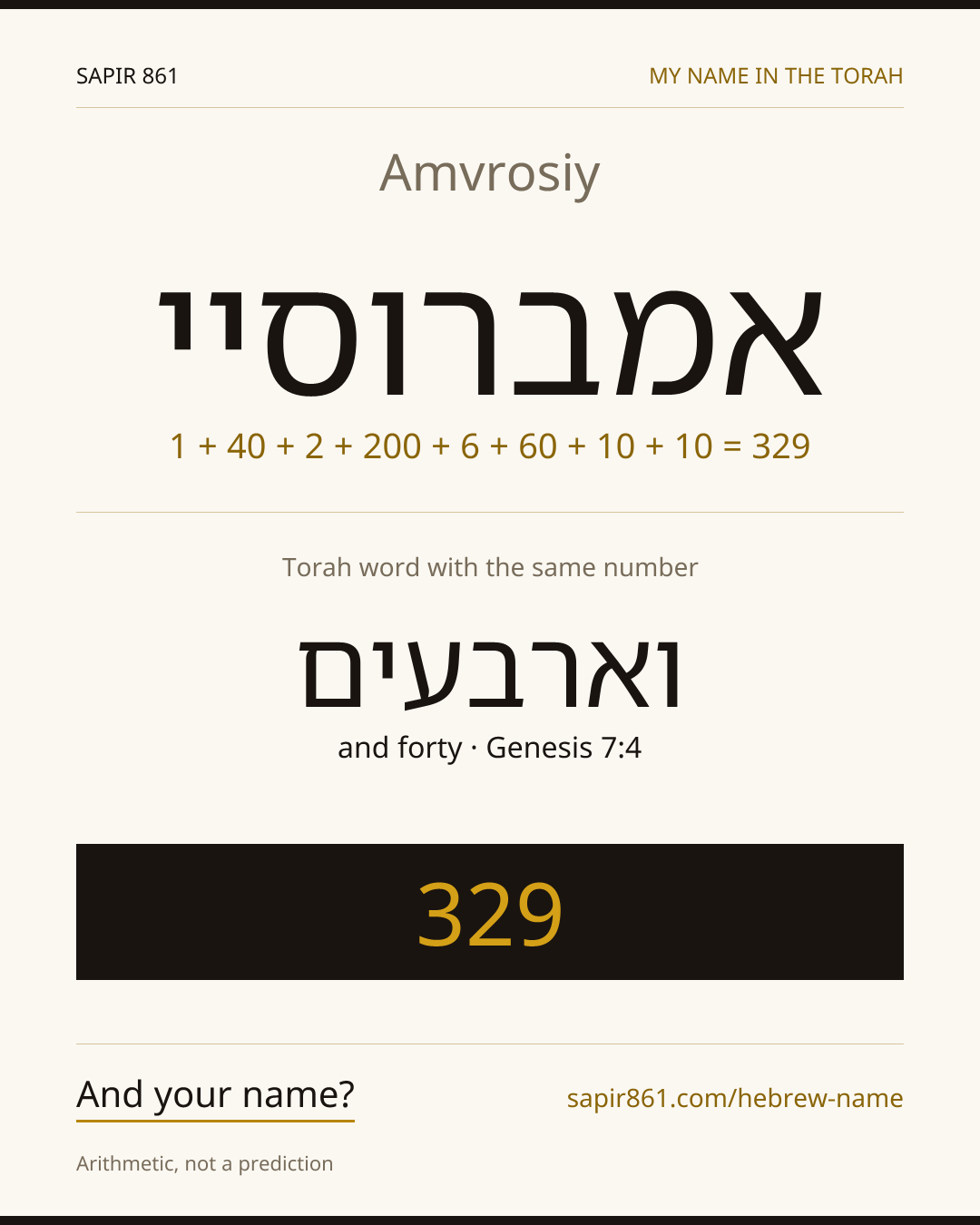 Amvrosiy — אמברוסיי