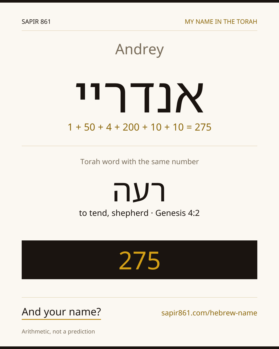 Andrey — אנדריי