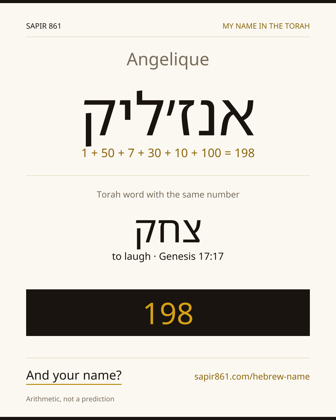 Angelique — אנז׳ליק