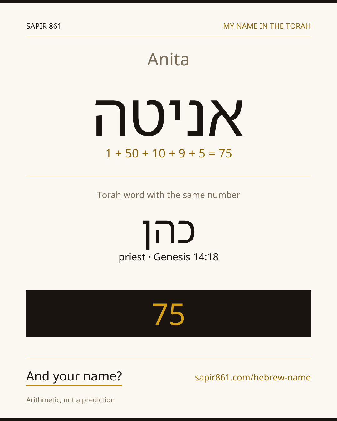 Anita — אניטה