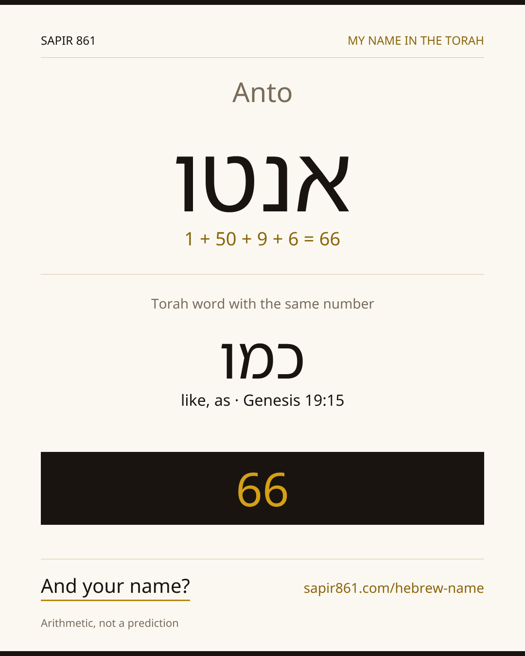 Anto — אנטו