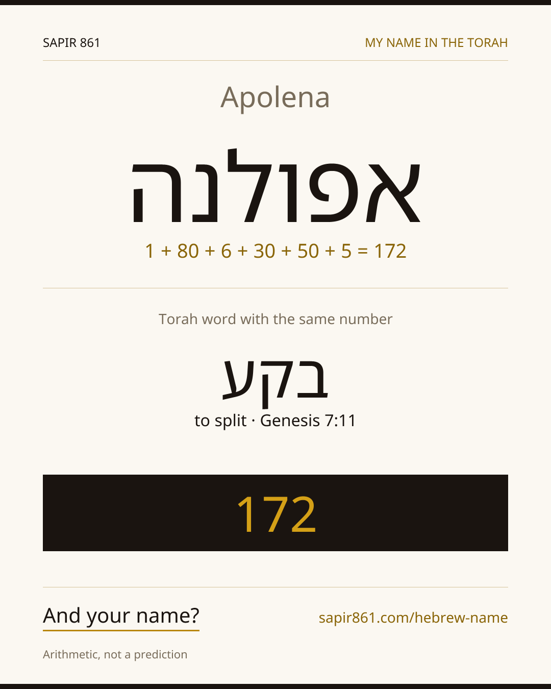 Apolena — אפולנה