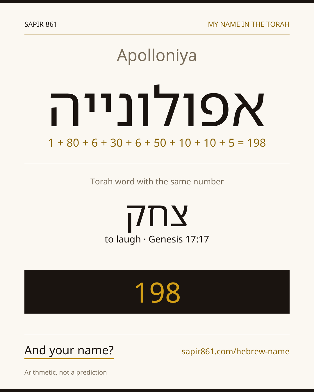 Apolloniya — אפולונייה