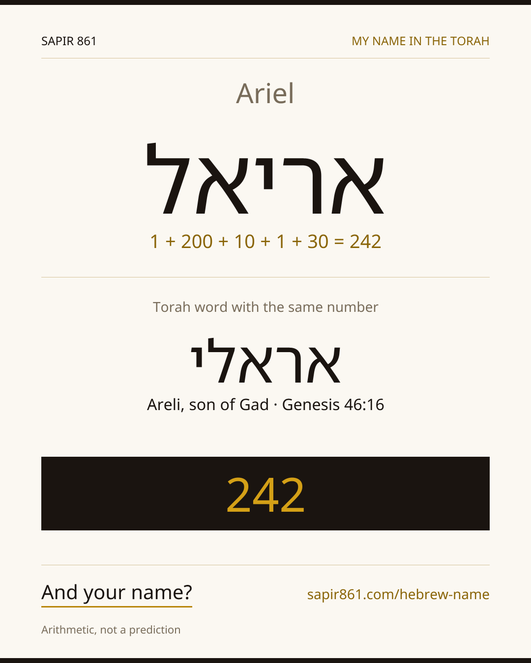 Ariel — אריאל
