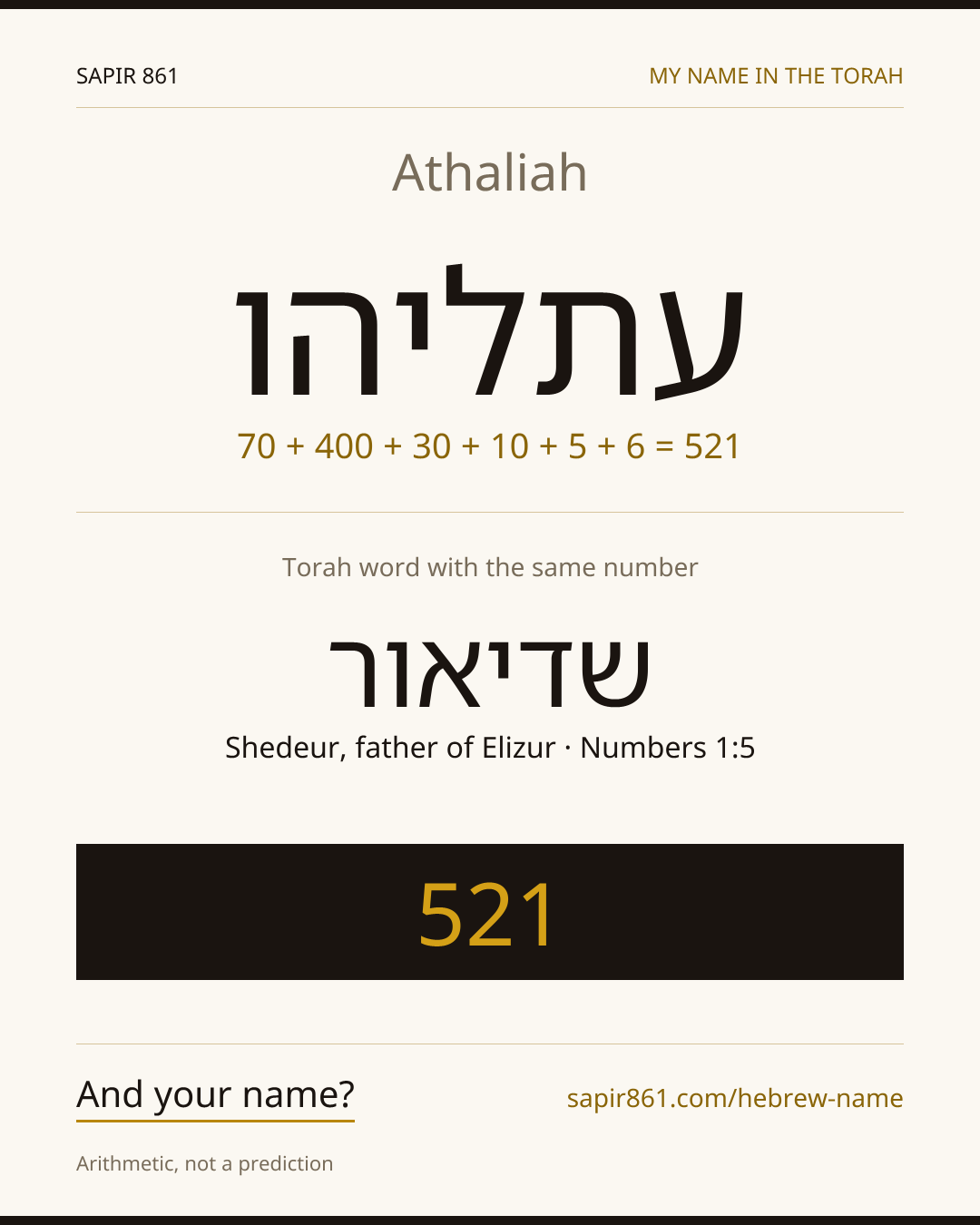 Athaliah — עתליהו