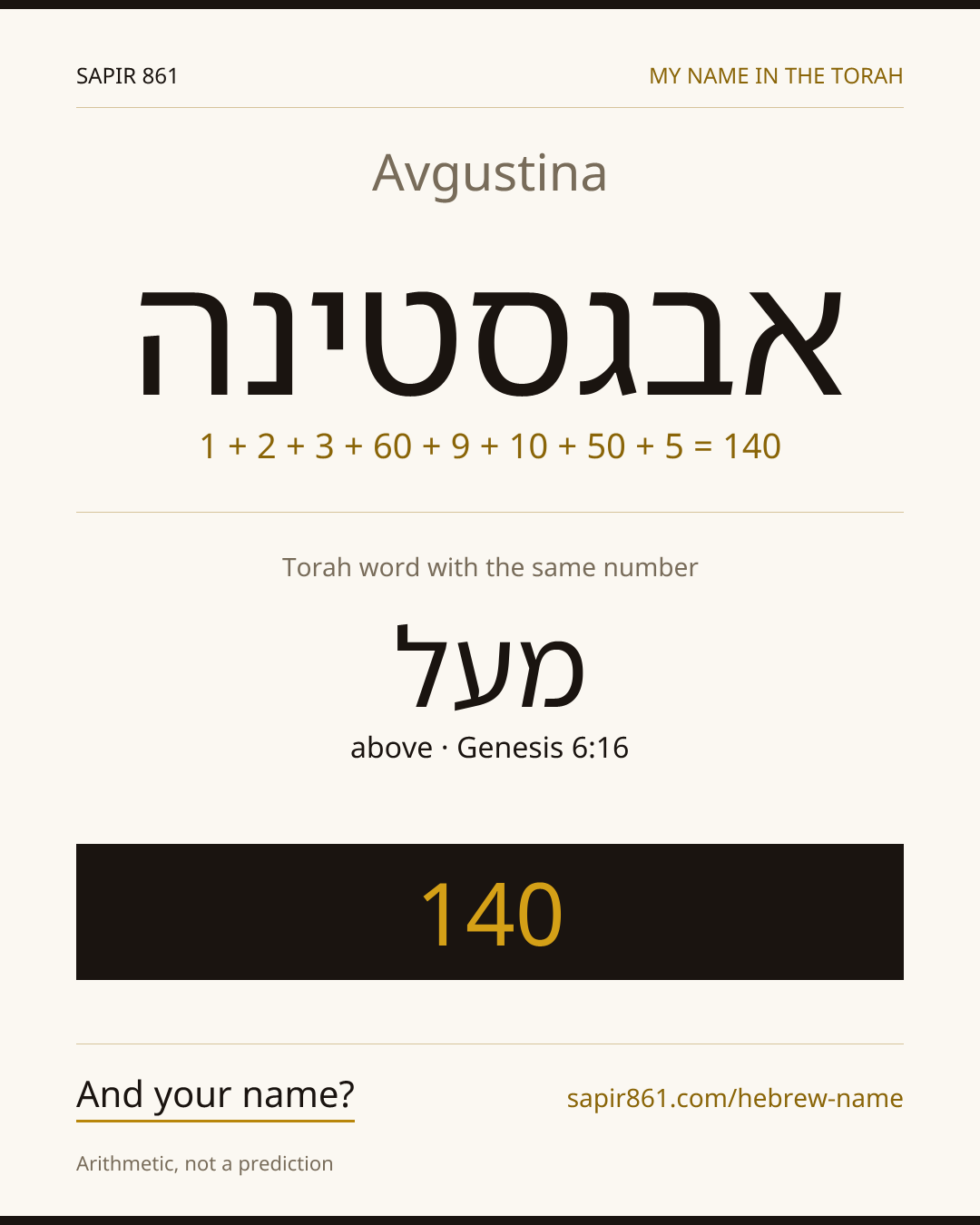 Avgustina — אבגסטינה