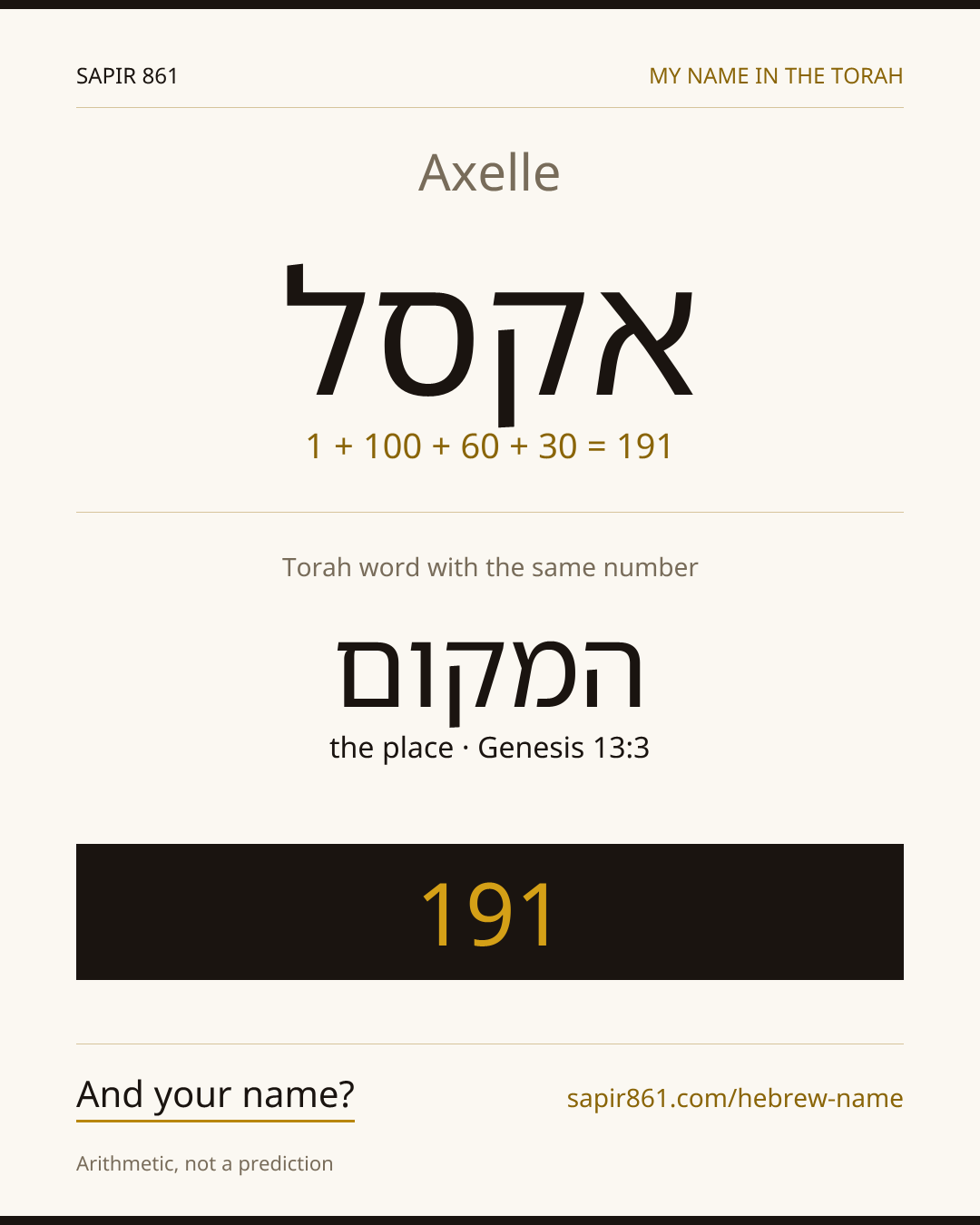 Axelle — אקסל