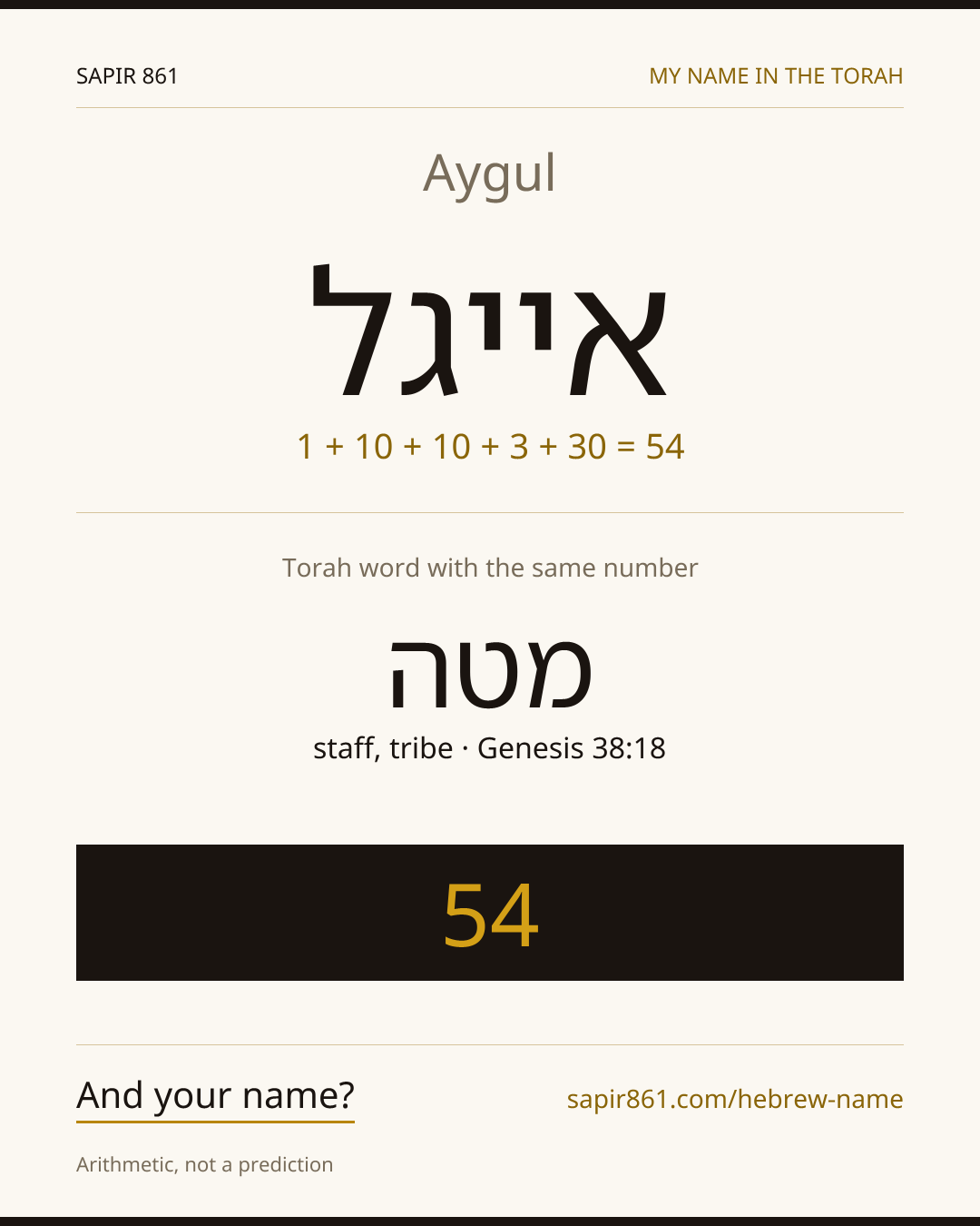 Aygul — אייגל
